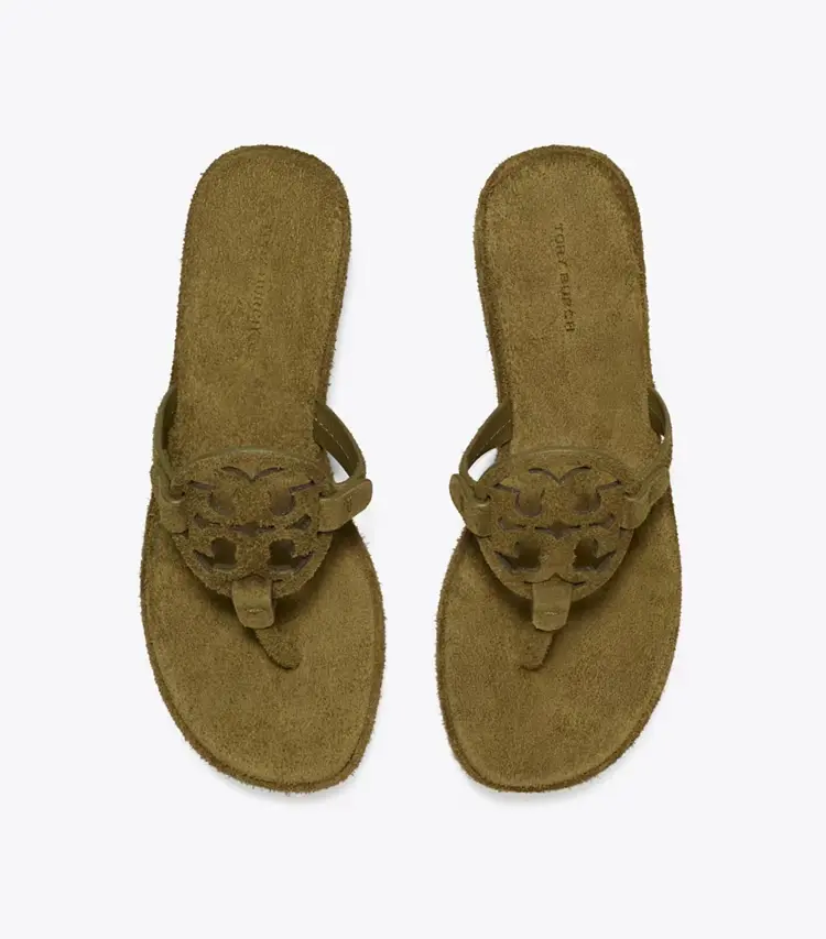 Miller Suede Wedge Sandal - Image 4