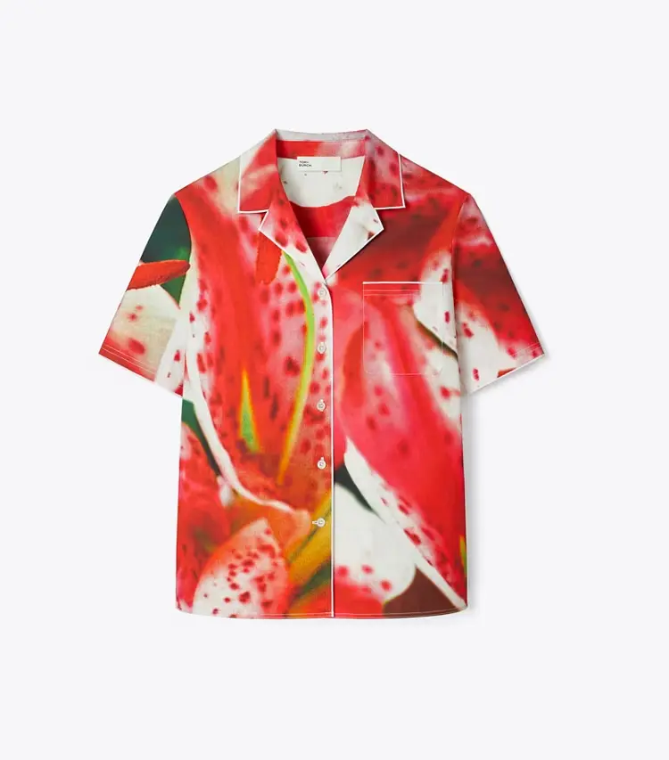 Twill Camp Shirt