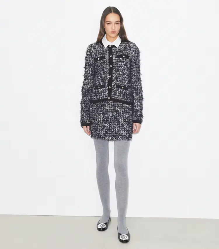Kendra Tweed Cardigan - Image 3
