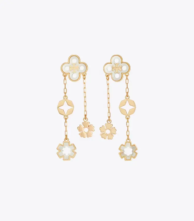Forget Me Not Linear Earrings