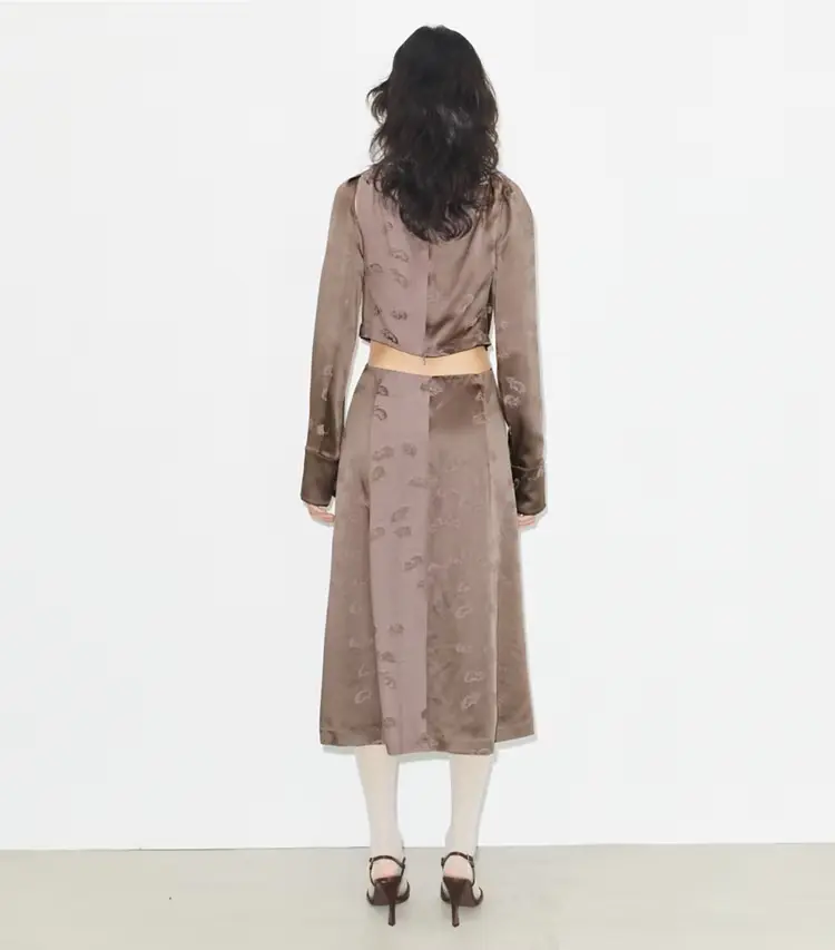 Twisted Viscose Dress - Image 3