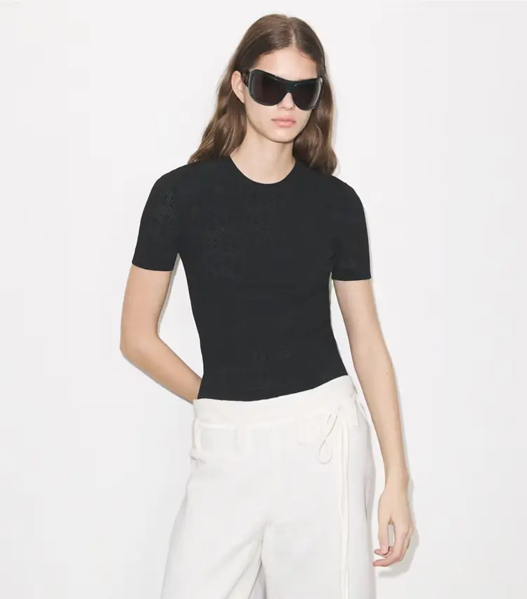 T Monogram Jacquard Sweater - Image 2