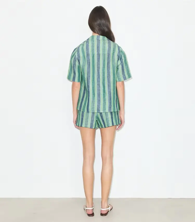 Striped Linen Top - Image 4