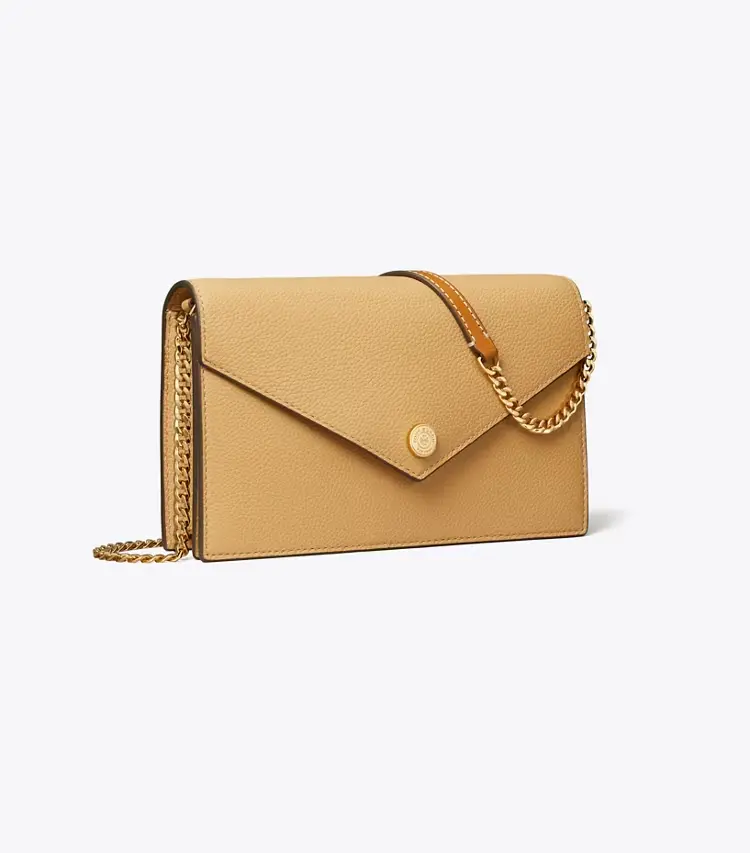 Pebble Envelope Chain Wallet